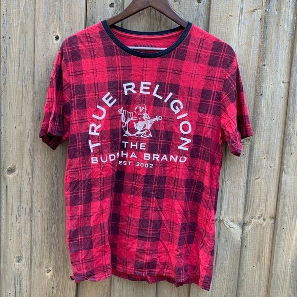 True Religion BIG LOGO T Shirt Large - Picture 1 of 3